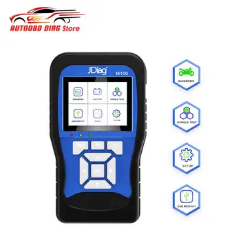 New Arrival JDiag M100 Motorcycle Diagnostic Tool + 12V Battery Tester Intelligent Dual System Motorcycle Scan Tool
New Arrival JDiag M100 Motorcycle Diagnostic Tool + 12V Battery Tester Intelligent Dual System Motorcycle Scan Tool