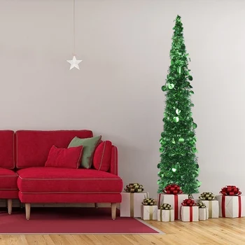 180/150/120cm Encryption PVC Artificial Christmas Tree Pop-Up Portable Foldable Christmas Tree Decor Santa Tree Xmas Party Decor
180/150/120cm Encryption PVC Artificial Christmas Tree Pop-Up Portable Foldable Christmas Tree Decor Santa Tree Xmas Party Decor