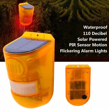 Solar Alarm Light Wireless IP65 Motion Sensor Outdoor Garden Security Lamp Infrared Sensor For Home Factory Garden Safety
Solar Alarm Light Wireless IP65 Motion Sensor Outdoor Garden Security Lamp Infrared Sensor For Home Factory Garden Safety
