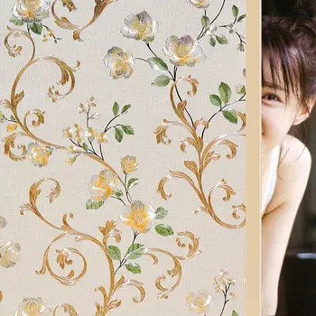 3D Decorative Flower Window Sticker Vinyl Self-adhesive Window Tint Films Stained Window Glass Films for Window Decoration
3D Decorative Flower Window Sticker Vinyl Self-adhesive Window Tint Films Stained Window Glass Films for Window Decoration