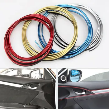 Car Interior Decoration Strips Auto Refit Automobile Door Panel Gap Trim Instrument Dashboard Modification Wire Bar 5 meters
Car Interior Decoration Strips Auto Refit Automobile Door Panel Gap Trim Instrument Dashboard Modification Wire Bar 5 meters