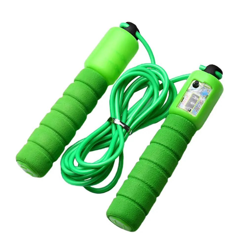 Jump Ropes with Counter Sports Fitness Adjustable Fast Speed Counting Jump Skip Rope Skipping Wire
Jump Ropes with Counter Sports Fitness Adjustable Fast Speed Counting Jump Skip Rope Skipping Wire