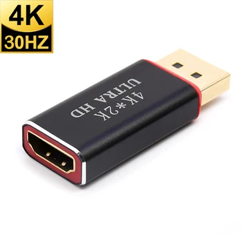 DP To HDMI Adapter Max 4K 30Hz Displayport Male To hdmi Female Converter DisplayPort To HDMI Adapter For PC TV Projector
DP To HDMI Adapter Max 4K 30Hz Displayport Male To hdmi Female Converter DisplayPort To HDMI Adapter For PC TV Projector
