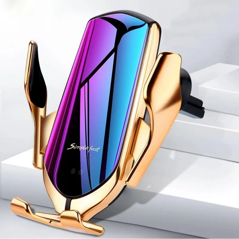 Wireless Charger Car Phone Holder Smart Infrared Sensor Automatic Lock Air Vent Mount Stand Charging Holder For Phone In Car
Wireless Charger Car Phone Holder Smart Infrared Sensor Automatic Lock Air Vent Mount Stand Charging Holder For Phone In Car