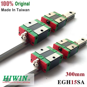 HIWIN 15mm EGH15 2pcs Linear Guide Rail EGR15 300mm with 4pcs EGH15SA Bearing Sliding Block Made In Taiwan
HIWIN 15mm EGH15 2pcs Linear Guide Rail EGR15 300mm with 4pcs EGH15SA Bearing Sliding Block Made In Taiwan