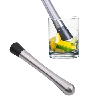 2019 Drink Fruit Muddlers Ice Crusher Barware Bar Tools New Cocktail Muddle Stainless Steel Bar Mixer Ice Crushing Tools
2019 Drink Fruit Muddlers Ice Crusher Barware Bar Tools New Cocktail Muddle Stainless Steel Bar Mixer Ice Crushing Tools
