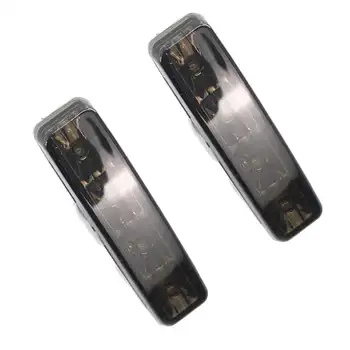 

Side Turn Signals Marker Indicators Light For 97-03 Bmw 525I 528I 530I 540I M5 E39 5 Series(Black, 4-Led) 63148360589