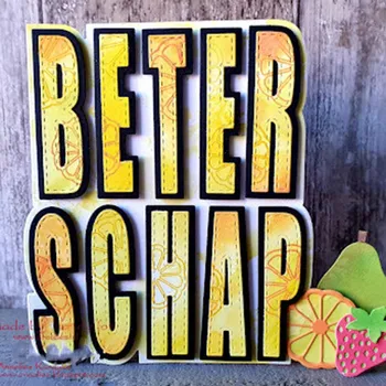 Metal Cutting Dies beter schap letter Stencils For DIY Scrapbooking Embossing Paper Wedding Cards Die Cuts Photo Album
Metal Cutting Dies beter schap letter Stencils For DIY Scrapbooking Embossing Paper Wedding Cards Die Cuts Photo Album