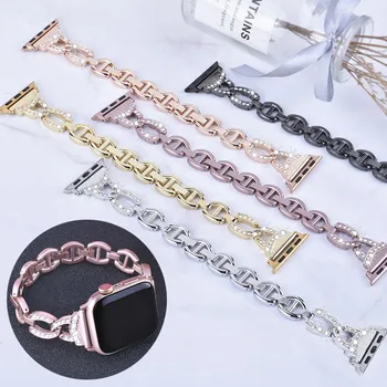 Stainless Steel Metal Dress Jewelry Bracelet for Apple Watch Series 4 3 2 1 38MM 42MM Bling Strap Band for iWatch 4 40MM 44MM
Stainless Steel Metal Dress Jewelry Bracelet for Apple Watch Series 4 3 2 1 38MM 42MM Bling Strap Band for iWatch 4 40MM 44MM