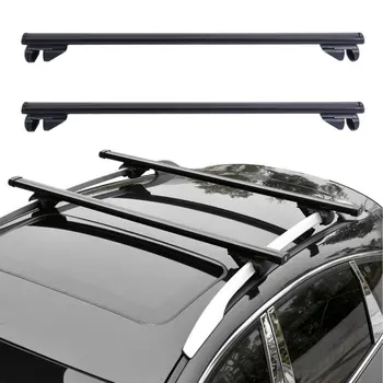 2PCS Universal Car Roof Rack Cross Bars Vehicle Cargo Luggage Carrier Auto Roof Rails With Anti-theft Lock Easy Fit 124CM 
2PCS Universal Car Roof Rack Cross Bars Vehicle Cargo Luggage Carrier Auto Roof Rails With Anti-theft Lock Easy Fit 124CM
