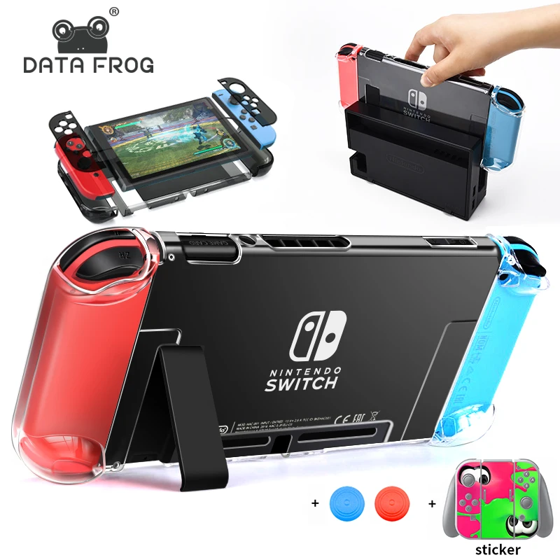 DATA FROG Detachable Crystal Transparent Protective Case For Nintend Switch Case Hard Clear Back Cover For Nintendo Switch NS NX
DATA FROG Detachable Crystal Transparent Protective Case For Nintend Switch Case Hard Clear Back Cover For Nintendo Switch NS NX