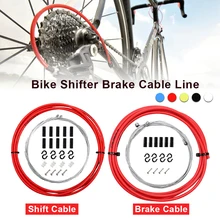2M/2.5M Bike Shifter Derailleur Cable & Brake Cable 4mm/5mm Shifter Brake Cable Bike Repairing Kit For Mountain Road Bike
2M/2.5M Bike Shifter Derailleur Cable & Brake Cable 4mm/5mm Shifter Brake Cable Bike Repairing Kit For Mountain Road Bike
