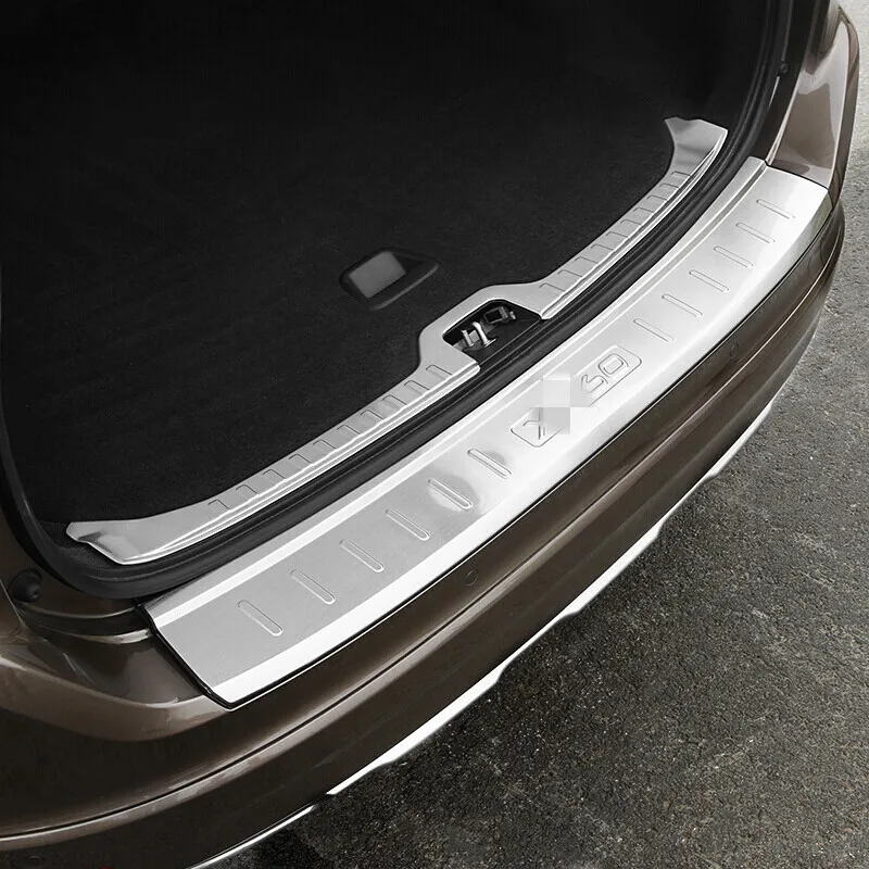 Car styling stainless steel internal+external rear bumper protector sill for Volvo XC60 2015-2017 car accessories
Car styling stainless steel internal+external rear bumper protector sill for Volvo XC60 2015-2017 car accessories