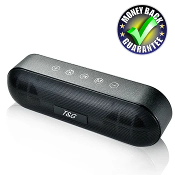 TG148 Waterproof Wireless Bluetooth Speaker Portable Support Audio Microphone TF Card FM Radio Colorful LED Light Subwoofer
TG148 Waterproof Wireless Bluetooth Speaker Portable Support Audio Microphone TF Card FM Radio Colorful LED Light Subwoofer