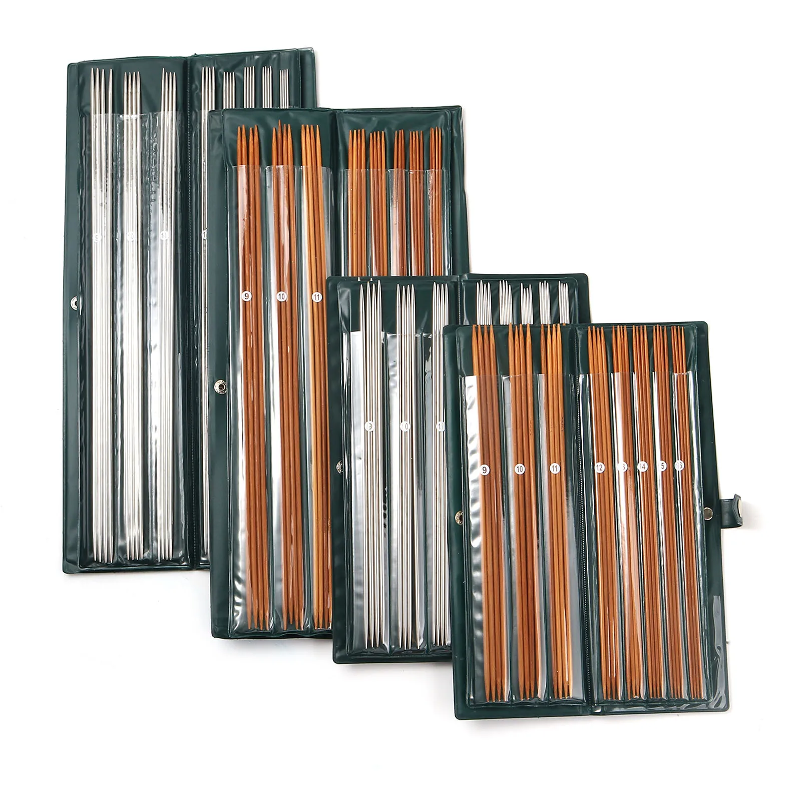 44 PCs/Set 1.5mm - 5mm Bamboo Double Pointed Straight Pins Knitting Needles Stainless Steel Crochet Hooks Knitting Needles Sets
44 PCs/Set 1.5mm - 5mm Bamboo Double Pointed Straight Pins Knitting Needles Stainless Steel Crochet Hooks Knitting Needles Sets