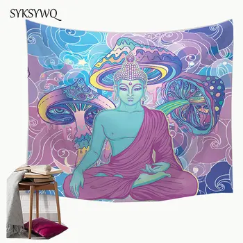 Buddha wall tapestry psychedelic mushroom wall cloth dorm decor tapiserie mural tapiz colgante
Buddha wall tapestry psychedelic mushroom wall cloth dorm decor tapiserie mural tapiz colgante