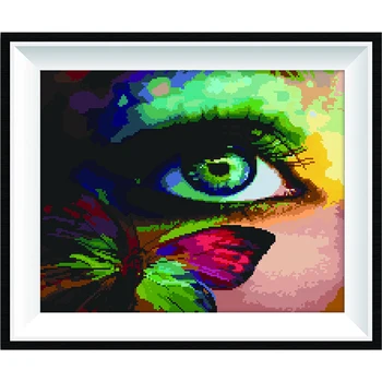 5D DIY Diamond Painting Colour Makeup Eyes Shiny Diamond 50x40 Paste Diamond Size Mural Embroidery Mosaic Home Decoration
5D DIY Diamond Painting Colour Makeup Eyes Shiny Diamond 50x40 Paste Diamond Size Mural Embroidery Mosaic Home Decoration