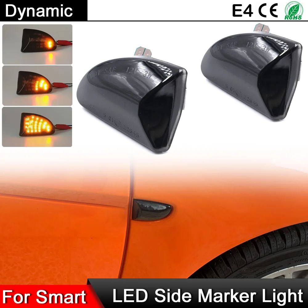 1 пара для Smart Fortwo 451 MK1/MK2 2007-2015 светодиодный, боковой, габаритный фонарь, динамический Янтарный указатель поворота, Световой индикатор
1 пара для Smart Fortwo 451 MK1/MK2 2007-2015 светодиодный, боковой, габаритный фонарь, динамический Янтарный указатель поворота, Световой индикатор