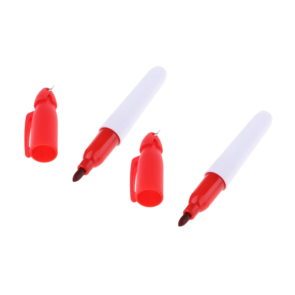 2x Universal Golf Ball Line Marker Pen Drawing Liner Putt Alignment Golf Training Accessories Alignment Drawing Tool Red 2x Universal Golf Ball Line Marker Pen Drawing Liner Putt Alignment Golf Training Accessories Alignment Drawing Tool Red