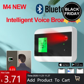 M4 Wall Mount Digital Infrared Thermometer, High Precision Non Contact Forehead Thermometer for Home and Office K3M3 Thermometer
M4 Wall Mount Digital Infrared Thermometer, High Precision Non Contact Forehead Thermometer for Home and Office K3M3 Thermometer