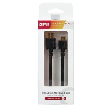 ZHIYUN HDMI to Micro/Mini/HDMI Image Transmission Cable for Image transmission Transmitter Crane 3 LAB zhiyun weebill S
ZHIYUN HDMI to Micro/Mini/HDMI Image Transmission Cable for Image transmission Transmitter Crane 3 LAB zhiyun weebill S