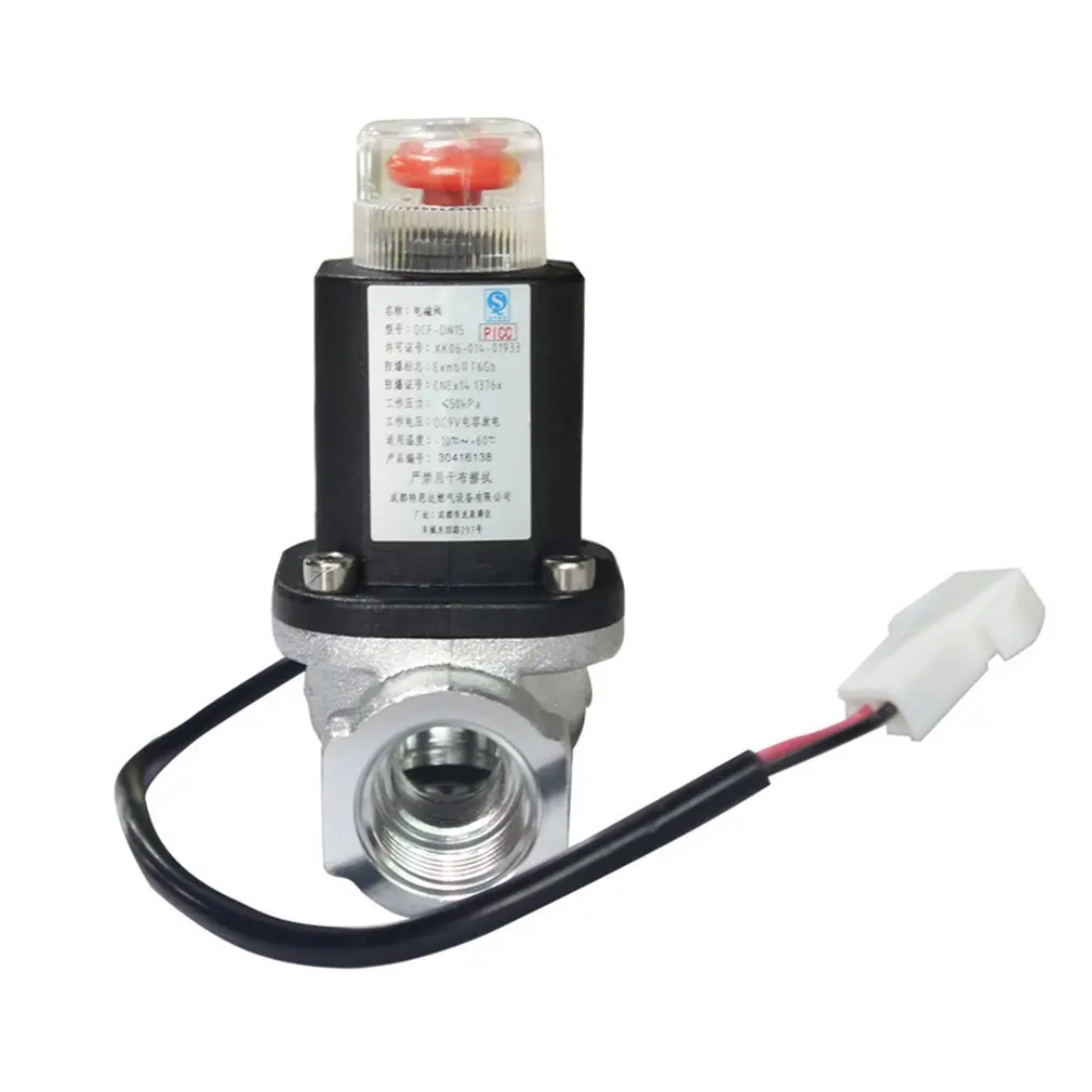 LPG Natural Gas Emergency Shut Off Solenoid Valve DC9V-12V For Home Security Alarm System For Alarming Leak Gas Pipeline
LPG Natural Gas Emergency Shut Off Solenoid Valve DC9V-12V For Home Security Alarm System For Alarming Leak Gas Pipeline
