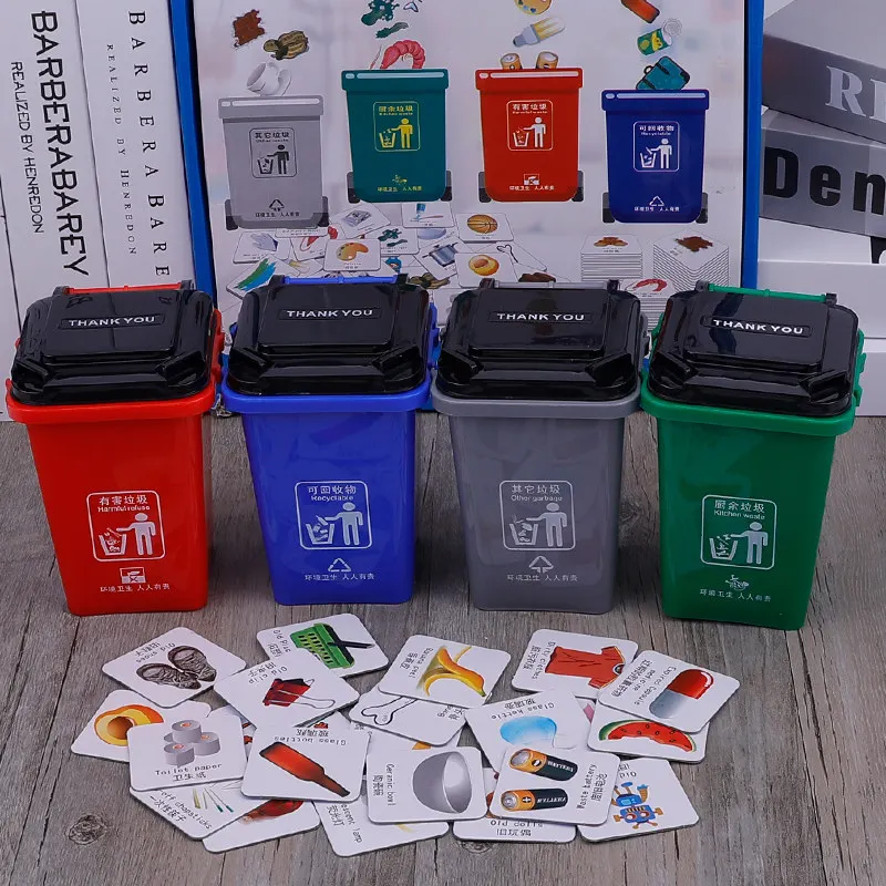 Children Garbage Compartmental Game Props Garbage Can Card Early Learning Kindergarten Educational Tabletop Toys
Children Garbage Compartmental Game Props Garbage Can Card Early Learning Kindergarten Educational Tabletop Toys