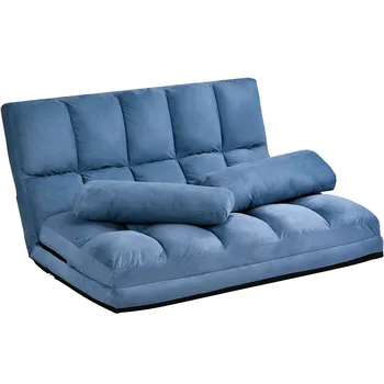 Simple Multi-functional Lazy Sofa Sleepy Bed Double Chaise Lounge Sofa Floor Couch and Sofa with Two Pillows for Living Room
Simple Multi-functional Lazy Sofa Sleepy Bed Double Chaise Lounge Sofa Floor Couch and Sofa with Two Pillows for Living Room