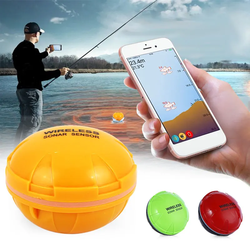 Portable Bluetooth Smart Fishfinder Fish Detect Android Tablet Shore Smartphone Camping Wireless Sonar Fishfinder Sensitive
Portable Bluetooth Smart Fishfinder Fish Detect Android Tablet Shore Smartphone Camping Wireless Sonar Fishfinder Sensitive