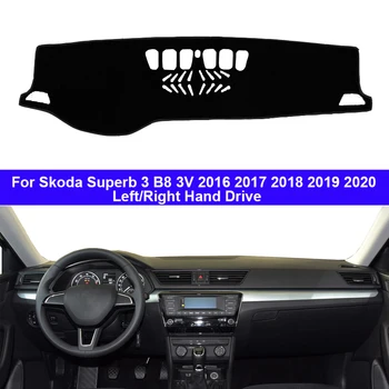 Car Dashboard Cover Dash Mat Carpet Cape For Skoda Superb 3 B8 3V 2016 2017 2018 2019 2020 Auto Sun Shade Anti-Sun UV Anti-dirty
Car Dashboard Cover Dash Mat Carpet Cape For Skoda Superb 3 B8 3V 2016 2017 2018 2019 2020 Auto Sun Shade Anti-Sun UV Anti-dirty