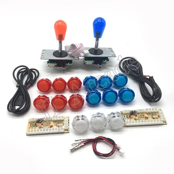 Arcade Joystick DIY Kit Zero Delay Arcade DIY Kit USB Encoder To PC Arcade Sanwa Joystick + Sanwa Push Buttons For Arcade Mame
Arcade Joystick DIY Kit Zero Delay Arcade DIY Kit USB Encoder To PC Arcade Sanwa Joystick + Sanwa Push Buttons For Arcade Mame