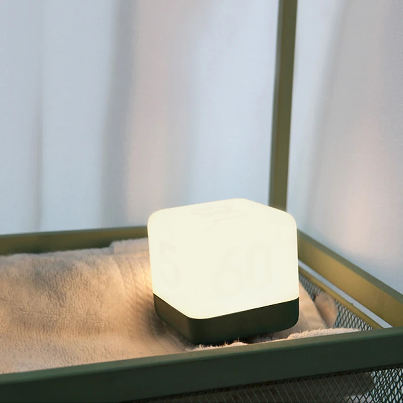Portable Flip Timing Atmosphere USB Rechargeable Night Light Eye Protection Square Table Lamp for Home Bedroom Decoration Lights
Portable Flip Timing Atmosphere USB Rechargeable Night Light Eye Protection Square Table Lamp for Home Bedroom Decoration Lights