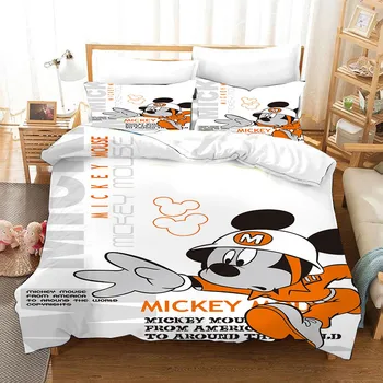 Disney Cartoon Mickey Mouse Pattern 3D Bedding Set Printed Duvet Cover Set Twin Full Queen King Size Dropshipping Hot Sale
Disney Cartoon Mickey Mouse Pattern 3D Bedding Set Printed Duvet Cover Set Twin Full Queen King Size Dropshipping Hot Sale