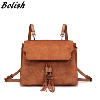 Daily Use Rucksack Fashion Multi-function Dual-use Backpack Can Use as Shoulder Bag Vintage School Bag with Tassel
Daily Use Rucksack Fashion Multi-function Dual-use Backpack Can Use as Shoulder Bag Vintage School Bag with Tassel