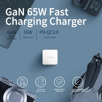 Fast Charging 65W GaN Charger Quick Charge Type C PD USB Charger Portable Fast Charger For UAV Super Huawei Xiaomi Laptop HOT
Fast Charging 65W GaN Charger Quick Charge Type C PD USB Charger Portable Fast Charger For UAV Super Huawei Xiaomi Laptop HOT