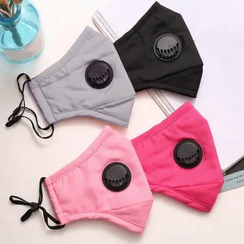 PM2.52PCS Face Mask Masks with Breathing Valve Pure Cotton Riding Outdoor Breathable Masks
PM2.52PCS Face Mask Masks with Breathing Valve Pure Cotton Riding Outdoor Breathable Masks