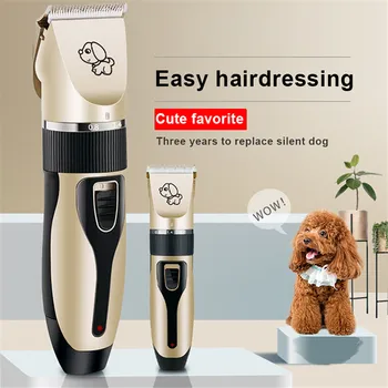 New Pet Shaver Clippers Low Noise Rechargeable Cordless Electric Hair Clippers Dog Shaver Hairdress Sets
New Pet Shaver Clippers Low Noise Rechargeable Cordless Electric Hair Clippers Dog Shaver Hairdress Sets