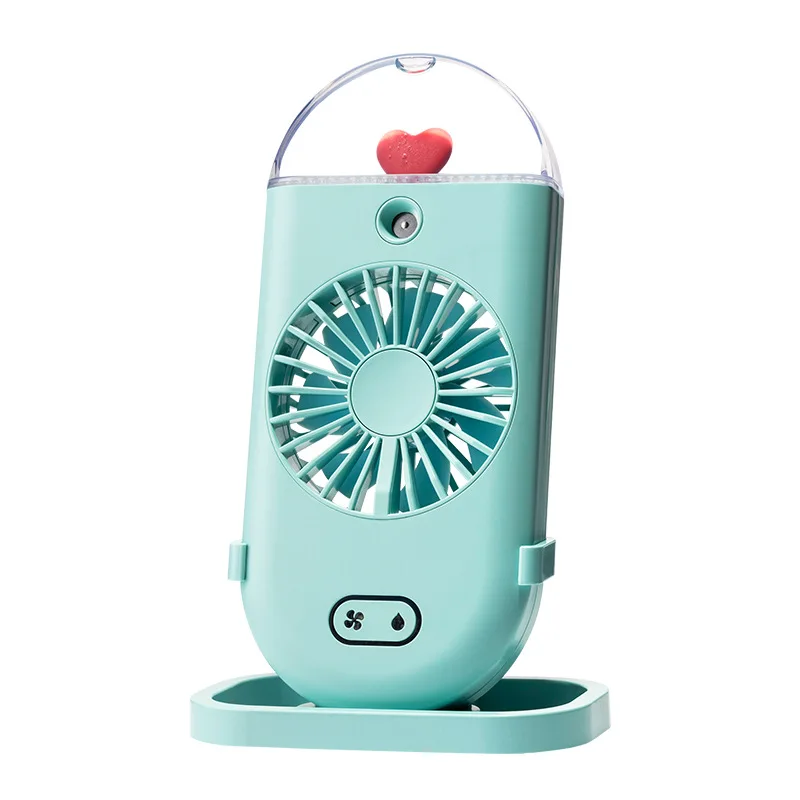 Portable Mini Handheld Spray Fan Colorful Lights USB Charging Desktop Humidification Fan Third Gear Home Office Mute Cooling Fan
Portable Mini Handheld Spray Fan Colorful Lights USB Charging Desktop Humidification Fan Third Gear Home Office Mute Cooling Fan