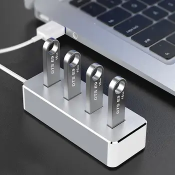 Aluminium Alloy 4 Ports USB3.0 Hub High Speed Splitter For PC Windows Macbook Computer Accessories 2020 new
Aluminium Alloy 4 Ports USB3.0 Hub High Speed Splitter For PC Windows Macbook Computer Accessories 2020 new