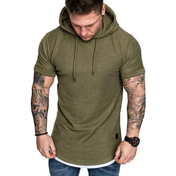 Men Winter Sweatshirt Hooded T Shirt Drawstring Short Sleeve Solid Hip-Hop Hoodies T Shirt Men Pullover camiseta masculina
Men Winter Sweatshirt Hooded T Shirt Drawstring Short Sleeve Solid Hip-Hop Hoodies T Shirt Men Pullover camiseta masculina