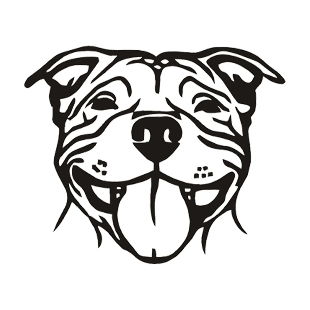 Car Sticker SMILING STAFFY Funny Dog Small Paws Automobiles Motorcycles Exterior Accessories Vinyl Decals,12cm*10cm
Car Sticker SMILING STAFFY Funny Dog Small Paws Automobiles Motorcycles Exterior Accessories Vinyl Decals,12cm*10cm