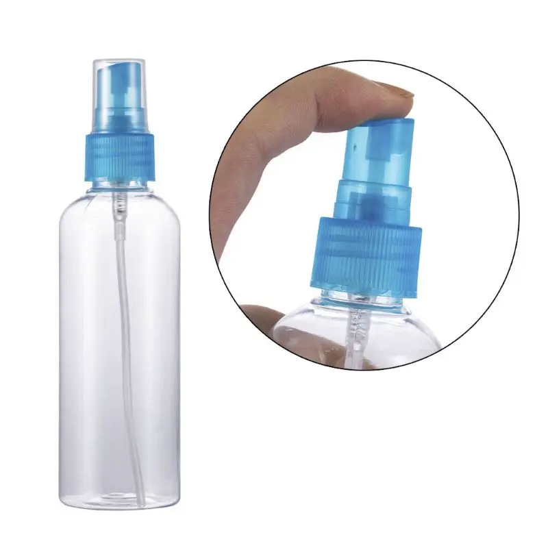 5Pcs Clear Sprayer Container Water Spray Bottles 100ml/3.4oz With Pump Spray Cap Refillable Small Empty Plastic Bottles
5Pcs Clear Sprayer Container Water Spray Bottles 100ml/3.4oz With Pump Spray Cap Refillable Small Empty Plastic Bottles