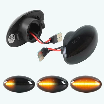 LED Side Marker Turn Signal Light Waterproof Dynamic Blinker Flowing Water Repeater Indicator For BMW Mini Cooper R50 R53 R52
LED Side Marker Turn Signal Light Waterproof Dynamic Blinker Flowing Water Repeater Indicator For BMW Mini Cooper R50 R53 R52