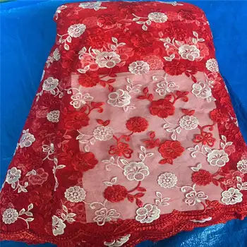 2020 Nigeria High Quality Wedding Lace Lace Red African Lace Fabric Bride Tulle French Lace Fabric Women's Dresses 
2020 Nigeria High Quality Wedding Lace Lace Red African Lace Fabric Bride Tulle French Lace Fabric Women's Dresses