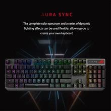 ROG Scope RX Wired Mechanical Keyboard Optical Trigger Mechanical Red Axis RGB Backlight Waterproof and Dustproof 104 Keys
ROG Scope RX Wired Mechanical Keyboard Optical Trigger Mechanical Red Axis RGB Backlight Waterproof and Dustproof 104 Keys