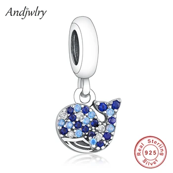 925 Sterling Silver Fit Original Bracelet Charms 925 Sliver My Blue Whale Dangle Charm Pendant Bead DIY Jewelry Berloque
925 Sterling Silver Fit Original Bracelet Charms 925 Sliver My Blue Whale Dangle Charm Pendant Bead DIY Jewelry Berloque