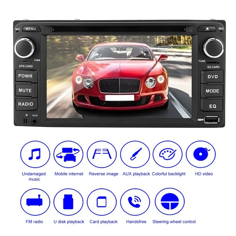 Car MP5 Player DVD Autoradio FM Radio for Toyota Corolla Universal GPS Navigation Radio
Car MP5 Player DVD Autoradio FM Radio for Toyota Corolla Universal GPS Navigation Radio