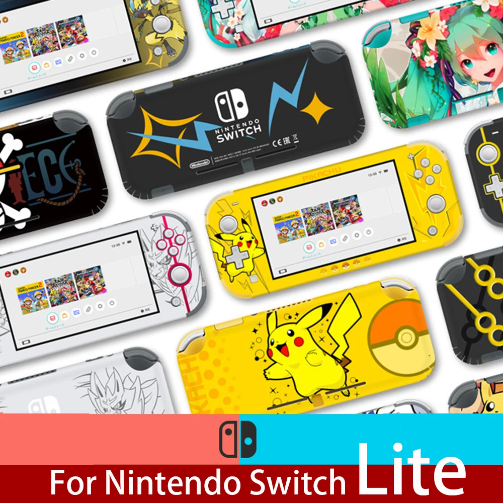 Nintend Skins Protector Sticker for Nintendo Switch Lite Mini NS Skin Set For Pikachu Eevee Protective Film NS Accessories
Nintend Skins Protector Sticker for Nintendo Switch Lite Mini NS Skin Set For Pikachu Eevee Protective Film NS Accessories