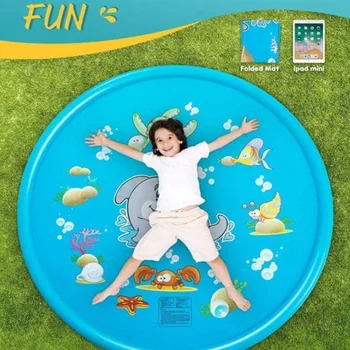 Sprinkler Splash Play Mat Water Play Mat Outdoor Inflatable Kids Toddler Fountain Play Pad for relaxation party gift
Sprinkler Splash Play Mat Water Play Mat Outdoor Inflatable Kids Toddler Fountain Play Pad for relaxation party gift