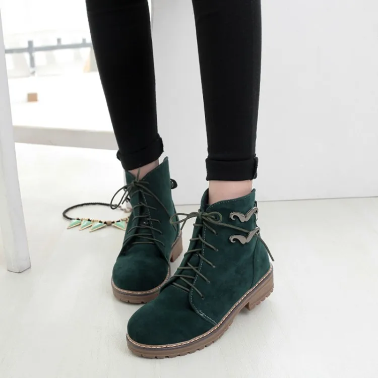 Big Size boots women shoes martin boots for women ladies boots shoes woman winter Plain round head front lacing
Big Size boots women shoes martin boots for women ladies boots shoes woman winter Plain round head front lacing